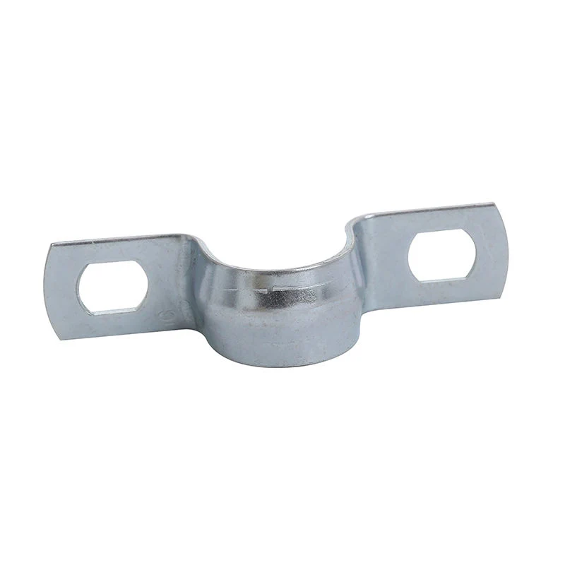 Customized Various Size High Quality PVC Pipe Saddle Clamps Galvanized U Type Pipe C Electrical Wire Clamp